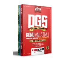 Yediiklim 2023 Prestij Serisi DGS Konu Anlatımlı Modüler Set (5 Deneme İlaveli+Tamamı Renkli)