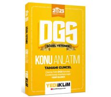 Yediiklim 2023 Prestij Serisi DGS Sözel Yetenek Konu Anlatımı