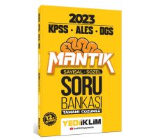 Yediiklim 2023 KPSS-ALES-DGS Sayısal Sözel Mantık Tamamı Çözümlü Soru Bankası