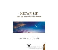 Metafizik - Abdullah Aydemir - Dorlion Yayınları
