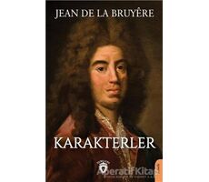 Karakterler - Jean De La Bruyere - Dorlion Yayınları