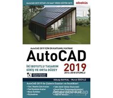 AutoCAD 2019 (Video Eğitim Seti) - Murat Öğütlü - Abaküs Kitap