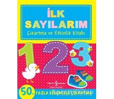 İlk Sayılarım Çıkartma Ve Etkinlik Kitabı - Kolektif - İş Bankası Kültür Yayınları