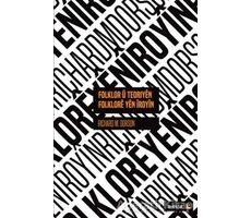 Folklor U Teoriyen Folklore Yen İroyin - Richard M. Dorson - Avesta Yayınları
