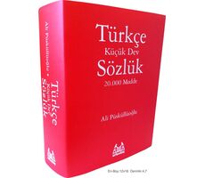 Türkçe Sözlük - Ali Püsküllüoğlu - Arkadaş Yayınları