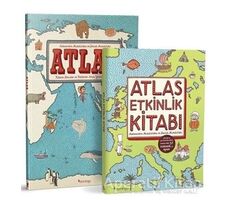 Atlas Set (Atlas + Atlas Etkinlik) - Daniel Mizielinska - Domingo Yayınevi