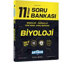 Antikor 11. Sınıf Biyoloji Soru Bankası