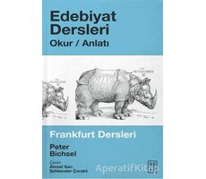 Edebiyat Dersleri - Peter Bichsel - Ketebe Yayınları