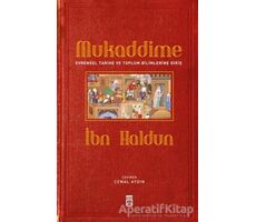 Mukaddime - İbn Haldun - Timaş Yayınları