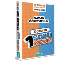 Markaj Uzman Öğretmenlik Öğreten 1 Soru 1 Çözüm