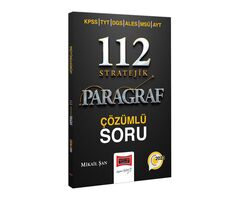 Yargı 2023 KPSS TYT DGS ALES MSÜ AYT 112 Stratejik Paragraf Çözümlü Soru Bankası