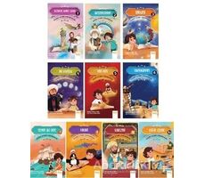 Gizemli Kitabın Kahramanları - 10 Kitaplık Set - Hatice Kübra İpek - Çelik Yayınevi