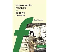 Haydar Bey’in Formülü ve Türkiye 1970-2020 - Fahri Kumbul - İkinci Adam Yayınları