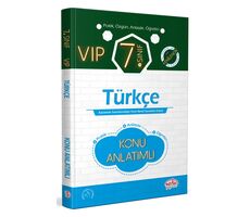 Editör 7. Sınıf VIP Türkçe Hızlı Konu Anlatımlı