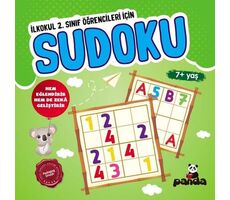 Sudoku 7+ Yaş - İlkokul 2. Sınıf Öğrencileri İçin - Kolektif - Beyaz Panda Yayınları