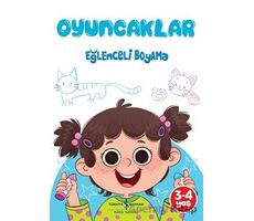 Oyuncaklar - Eğlenceli Boyama - Kolektif - İş Bankası Kültür Yayınları