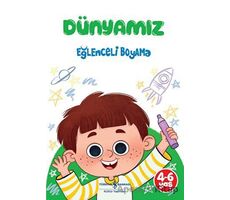 Dünyamız - Eğlenceli Boyama - Kolektif - İş Bankası Kültür Yayınları