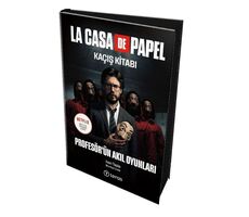 La Casa De Papel Kaçış Kitabı - Profesörün Akıl Oyunları (Ciltli) (Maske Hediyeli)