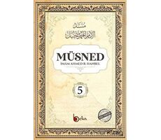 Müsned (5. Cilt - Arapça Metinli) - İmam Ahmed B. Hanbel - Beka Yayınları