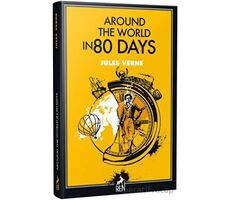 Around The World in 80 Days - Jules Verne - Ren Kitap