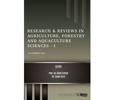 Research and Reviews in Agriculture, Forestry and Aquaculture Sciences 1 - December 2021