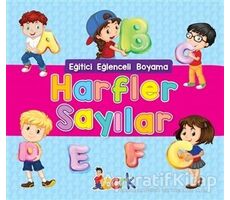 Harfler Sayılar - Eğitici Eğlenceli Boyama - Kolektif - Bıcırık Yayınları