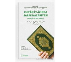 Kur’an İ’cazında Sarfe Nazariyesi (Eleştirel Bir Bakış)