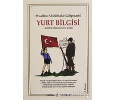 Yurt Bilgisi - Abdülbaki Gölpınarlı - Kaynak Yayınları