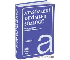 Atasözleri Deyimler Sözlüğü (Plastik Kapak) - Kolektif - Ema Kitap