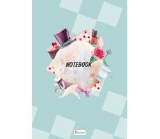 Bez Ciltli Kareli Defter 3 - Koridor Yayıncılık