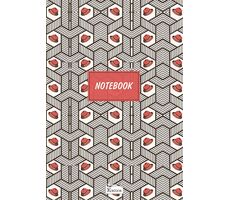 Bez Ciltli Kareli Defter 15 - Koridor Yayıncılık