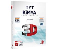 TYT Kimya Tamamı Video Çözümlü Soru Bankası 3D Yayınları