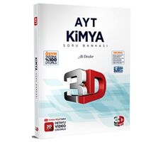 AYT Kimya Tamamı Video Çözümlü Soru Bankası 3D Yayınları