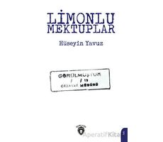 Limonlu Mektuplar - Hüseyin Yavuz - Dorlion Yayınları