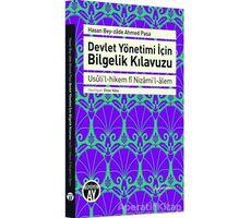 Devlet Yönetimi için Bilgelik Kılavuzu - Hasan Beyzade - Büyüyen Ay Yayınları