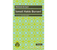 İsmail Hakkı Bursevi - Mehmet Ali Ayni - Büyüyen Ay Yayınları