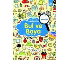 Bul ve Boya - Mavi Kitap - Ferhat Çınar - 0-6 Yaş Yayınları