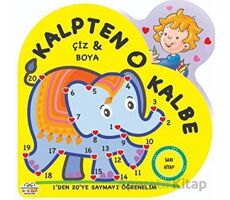 Sarı Kitap - Kalpten Kalbe - Çiz/Boya - Kolektif - 0-6 Yaş Yayınları