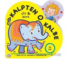 Sarı Kitap - Kalpten Kalbe - Çiz/Boya - Kolektif - 0-6 Yaş Yayınları