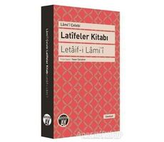 Latifeler Kitabı - Letaif-i Lamii - Lamii Çelebi - Büyüyen Ay Yayınları
