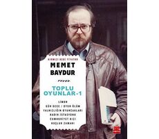 Toplu Oyunlar - 1 - Memet Baydur - Kırmızı Kedi Yayınevi