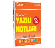 Tonguç Akademi 10. Sınıf Yazılı Notları 1. Dönem 1 ve 2. Yazılı