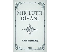 Mir Lütfi Divanı - Mutlu Muhammet Aktaş - Gece Kitaplığı