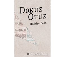 Dokuz Otuz - Bedriye Zobu - Epsilon Yayınevi