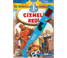 Çizmeli Kedi (3D Gözlük İle) - Kolektif - Damla Yayınevi