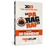 Yediiklim 2023 Tüm Adaylar İçin Paragraf Tamamı Video Çözümlü 20 Deneme