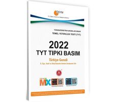 A Yayınları 2022 YKS TYT Tıpkı Basım Çıkmış Sorular