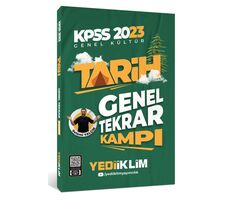 Yediiklim 2023 KPSS Genel Tekrar Tarih Kampı