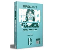 Benim Hocam 2023 KPSS Türkçe Konu Anlatımı