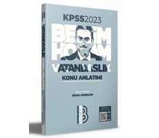 Benim Hocam 2024 KPSS Vatandaşlık Konu Anlatımı